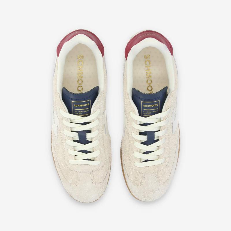 SHEFFIELD JOGGER M - H.SUEDE/GRAIN -  BEIGE/BLANC